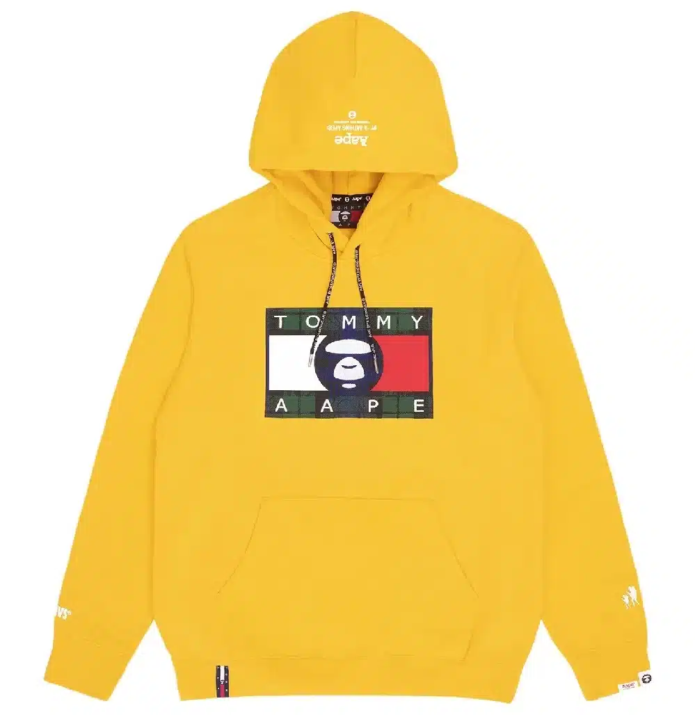 AAPE x Tommy Logo Hoodie、mysite、Cacoeks