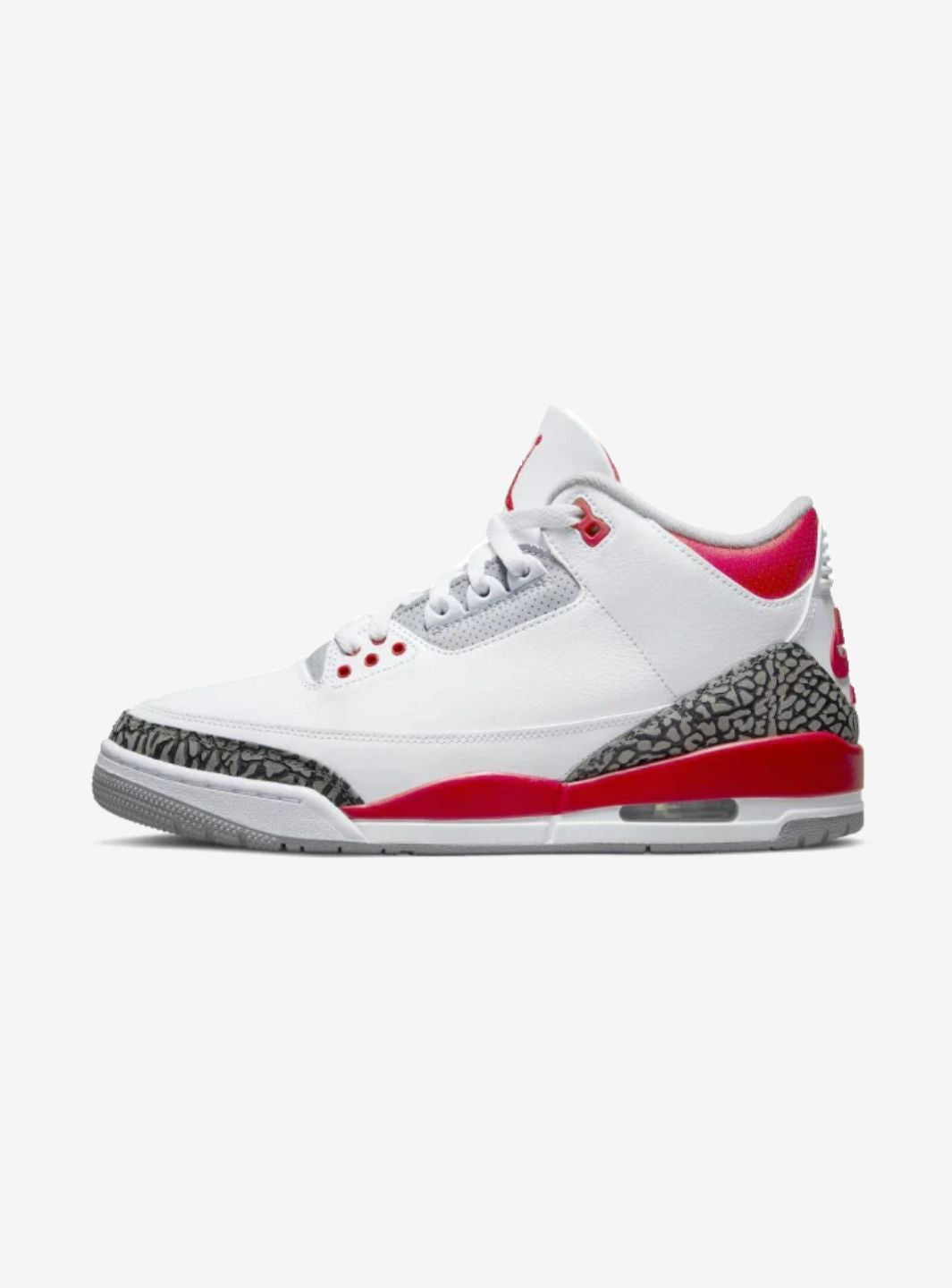Air Jordan 3 Retro Fire Red (2022)、JORDAN、Cacoeks