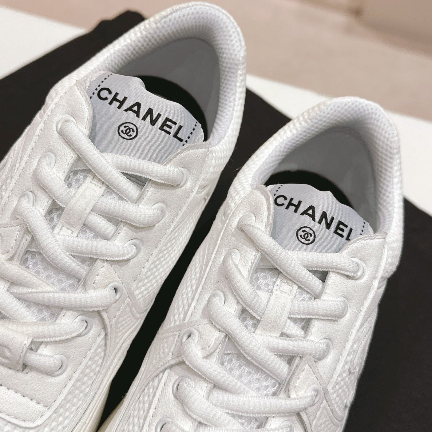 Women's White Sneaker Breathable mesh、mysite、Cacoeks