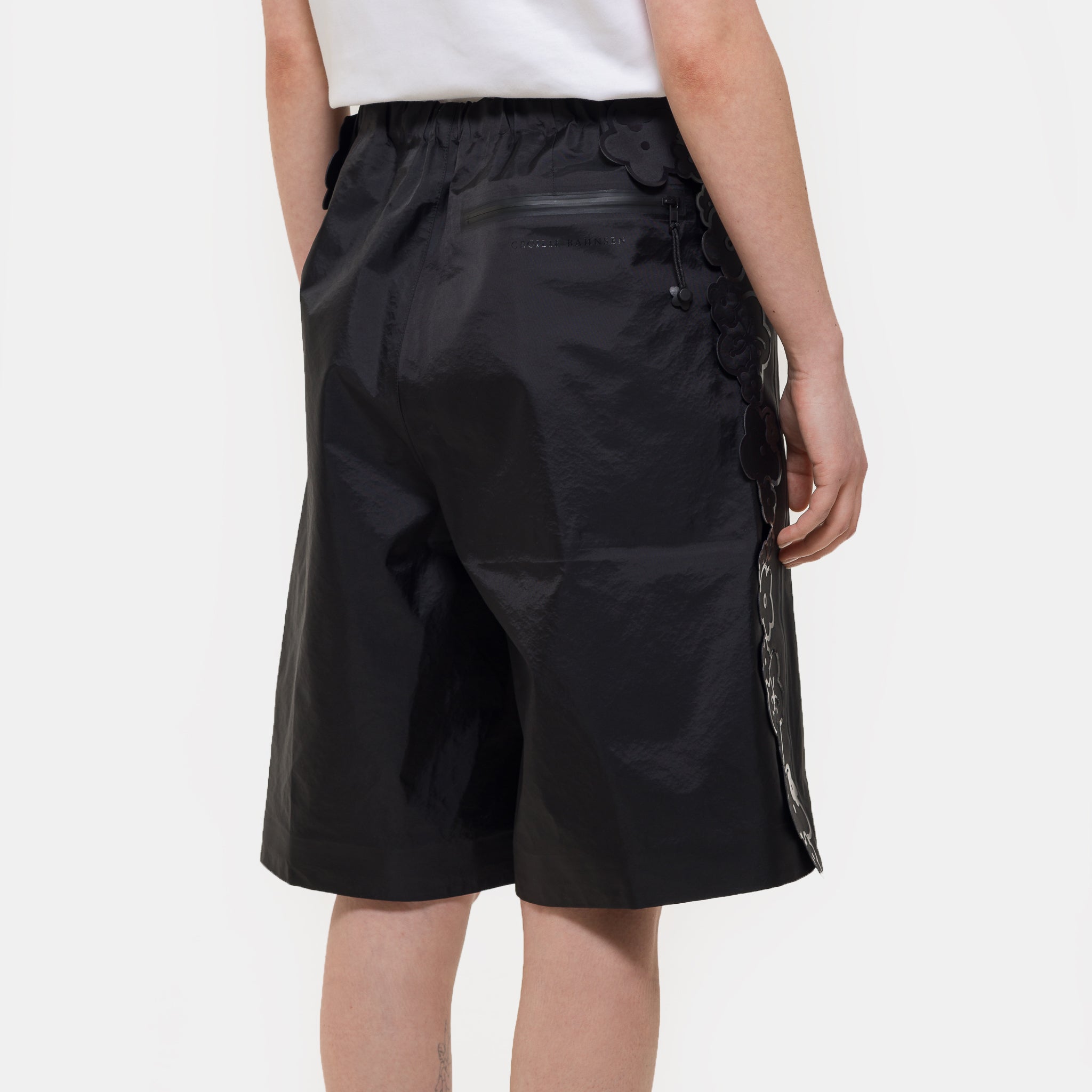 Cecilie Bahnsen Mountain Short in Black