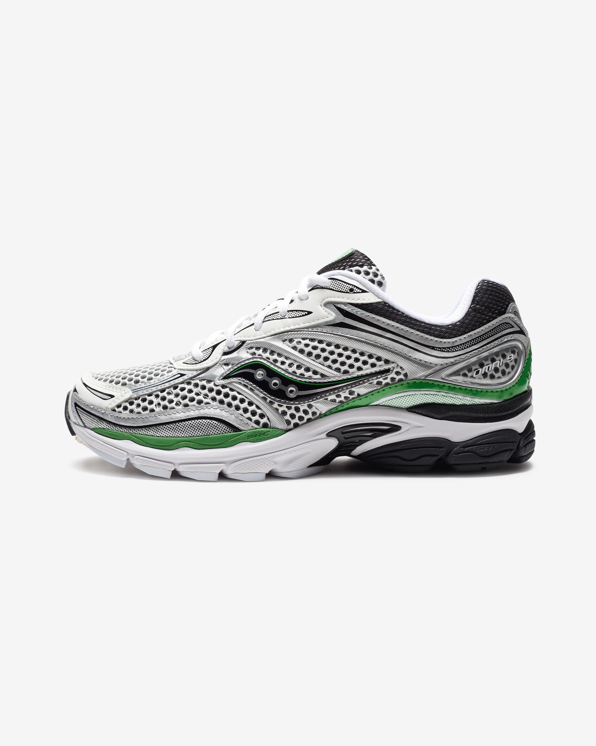 SAUCONY PROGRID ONMI 9 - SILVER/ GREEN