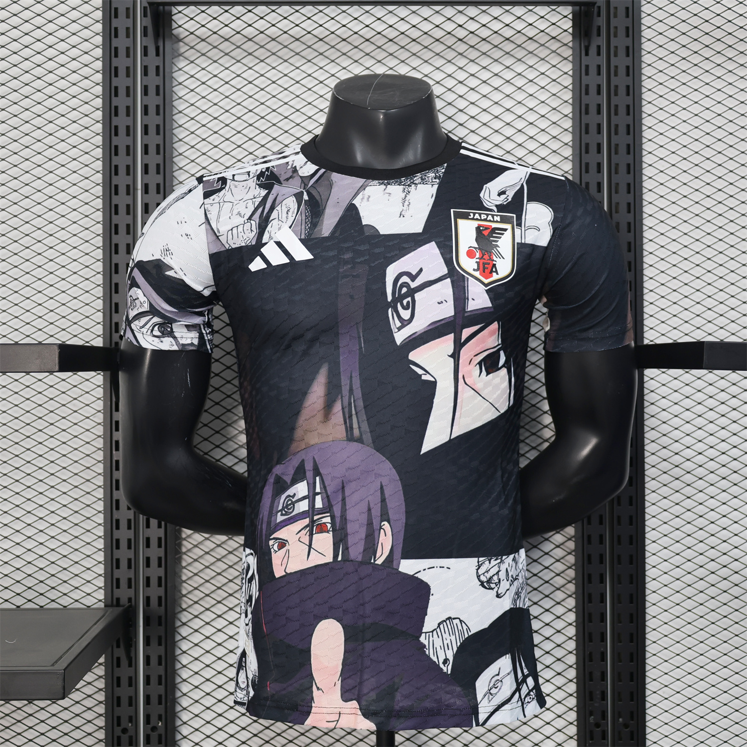 UltraTrikot-Japan 25-26 Uchiha Itachi Black & White Special Jersey - Player Version