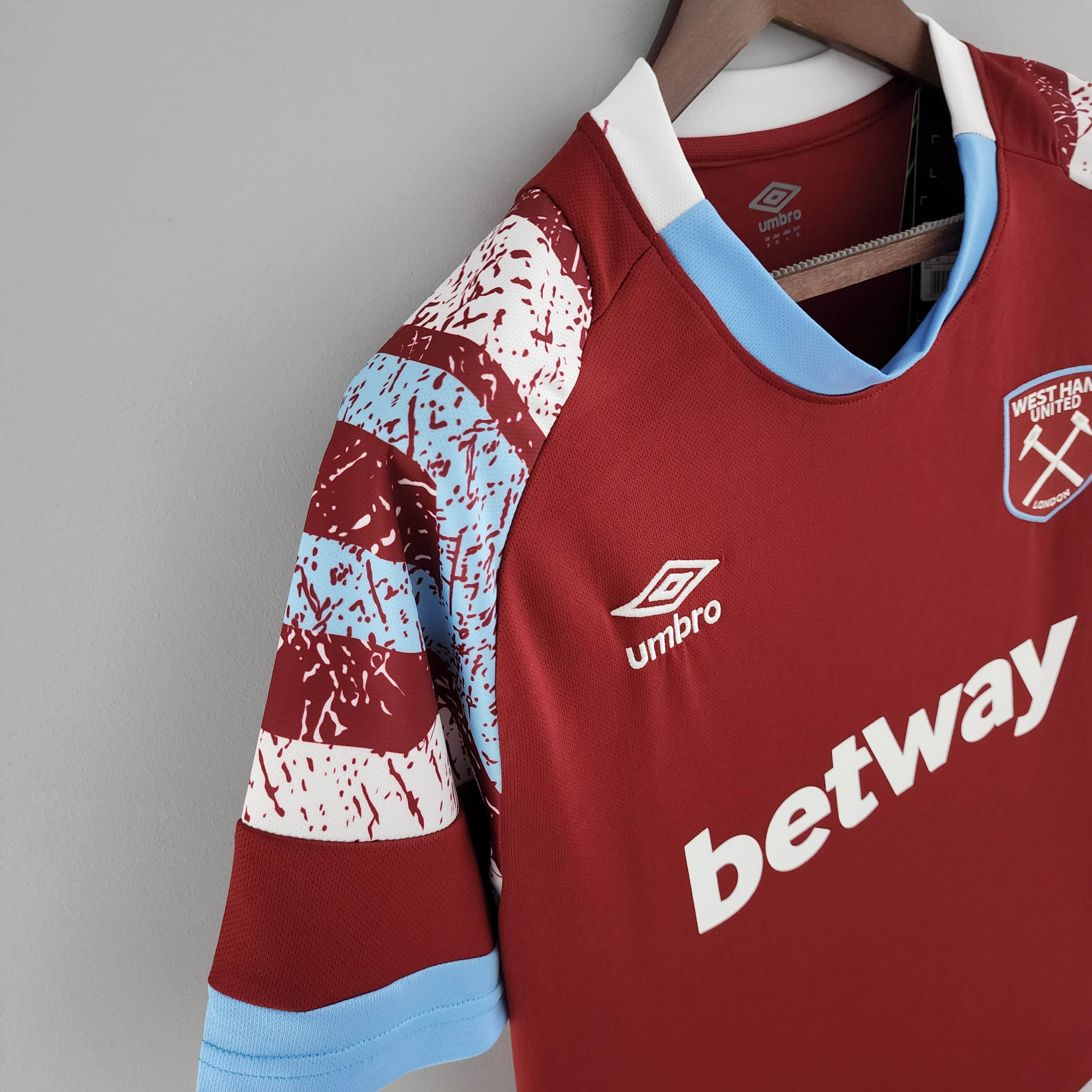 2022/2023 West Ham United Football Shirt Home 1:1 Thai Quality:football jersey mysite: unitedjerseyfootball 邓江浪:football