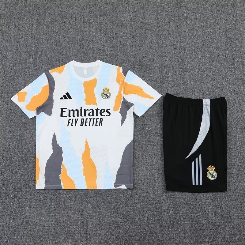 24-25 Real Madrid Training Kits Soccer Suit soccer jersey -Fans Version: Ajax 24-25 Home Stadium Jersey - Fans Version mysite: Adidas luxuryfootballshirts.com: https://www.luxuryfootballshirts.com/