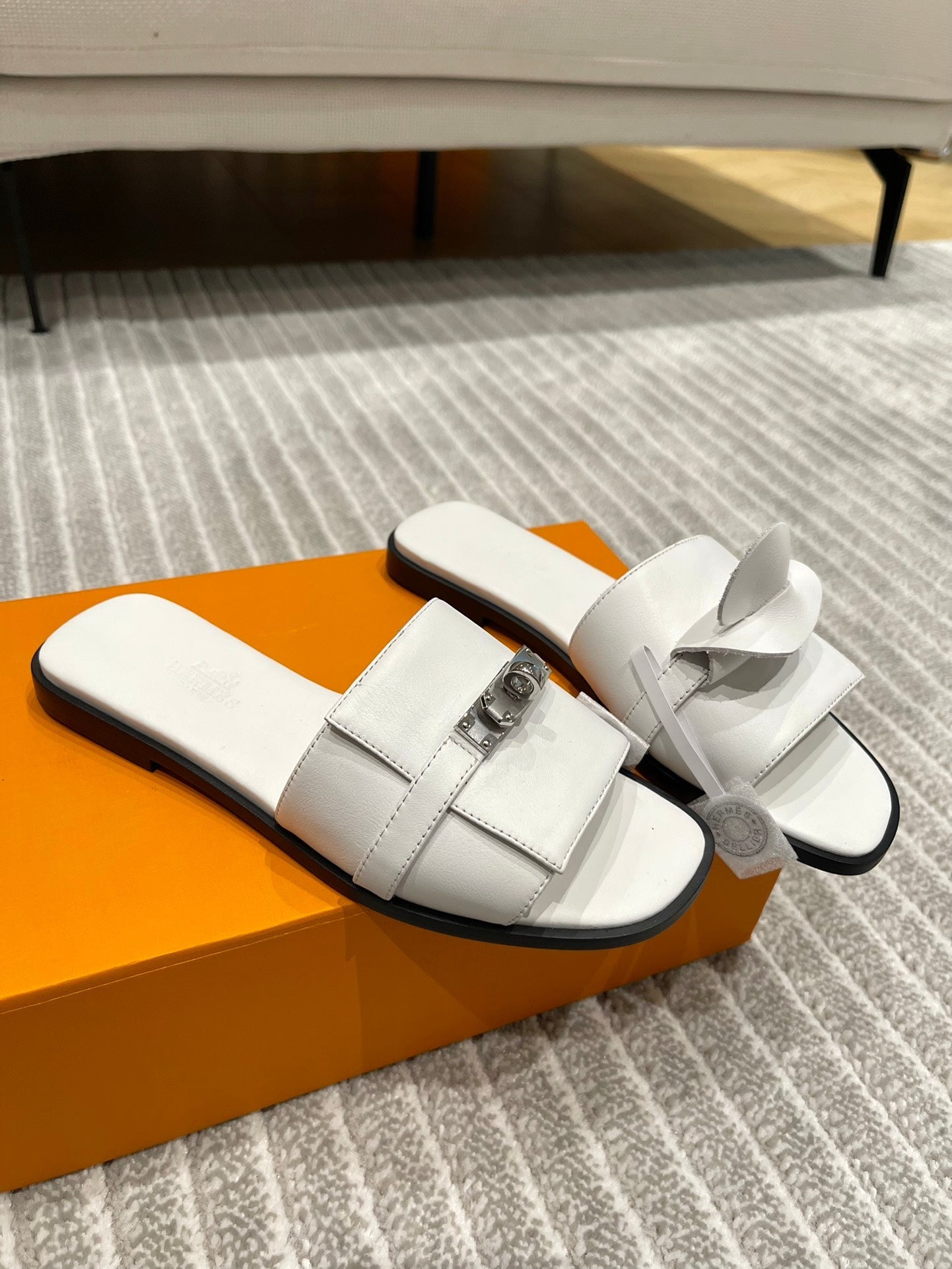 GABRIEL SANDAL WHITE CALFSKIN、mysite、Cacoeks