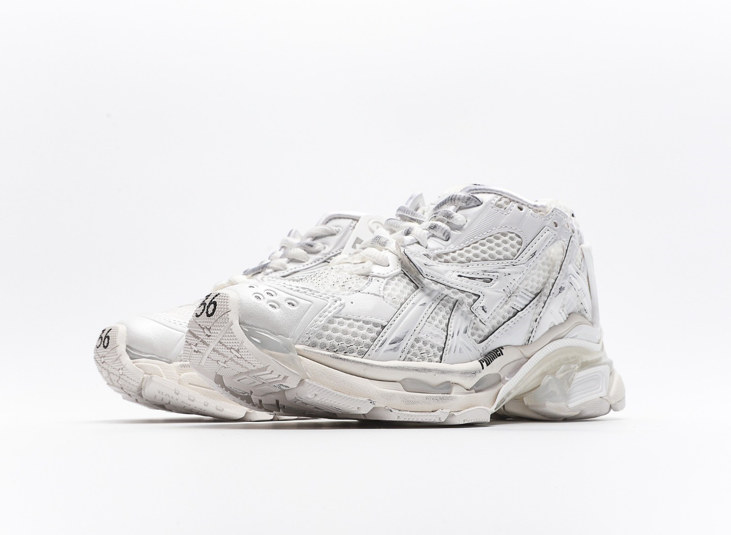 Balenciaga Runner Trainer In White、mysite、Cacoeks