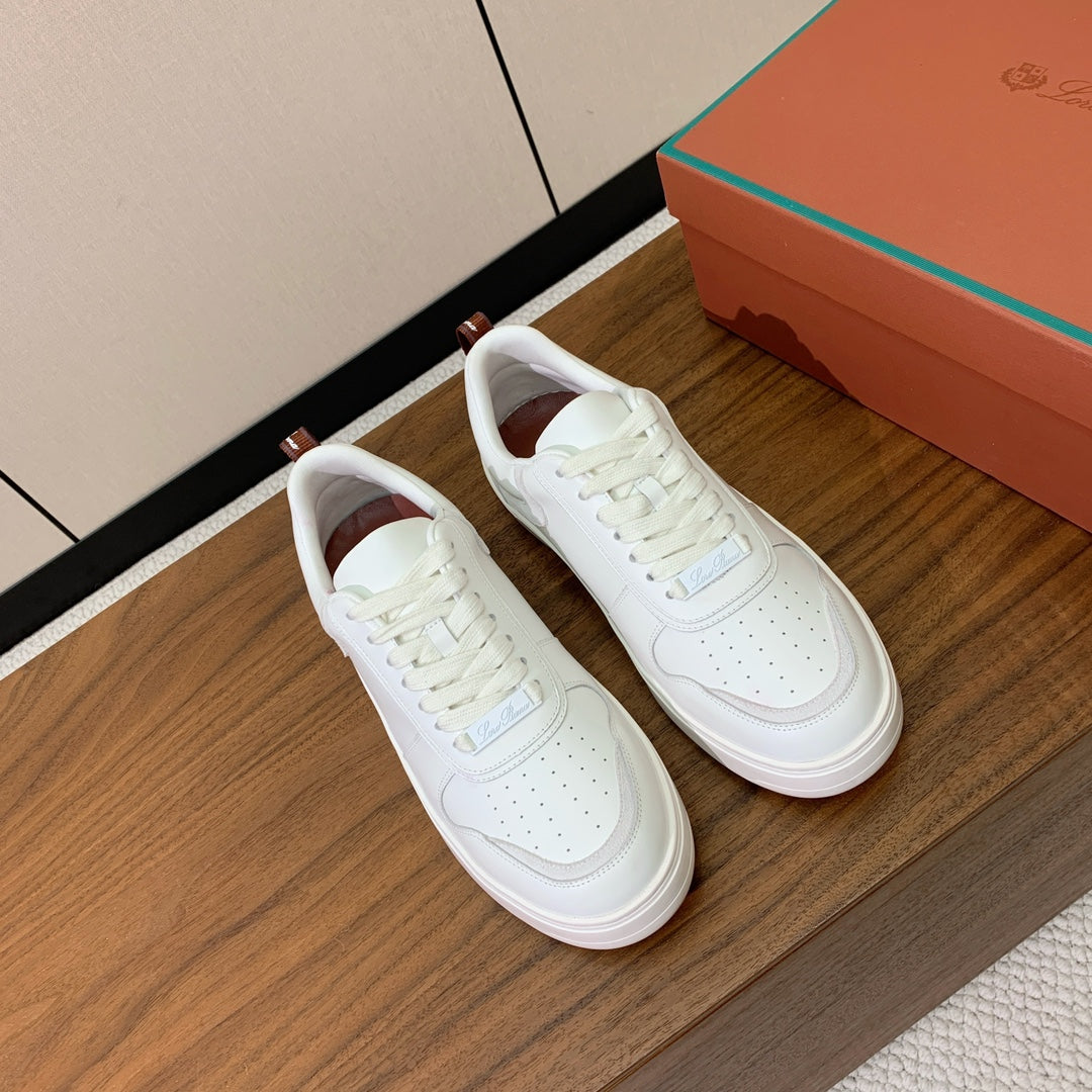 LP SNEAKERS IN WHITE CALFSKIN、mysite、Cacoeks