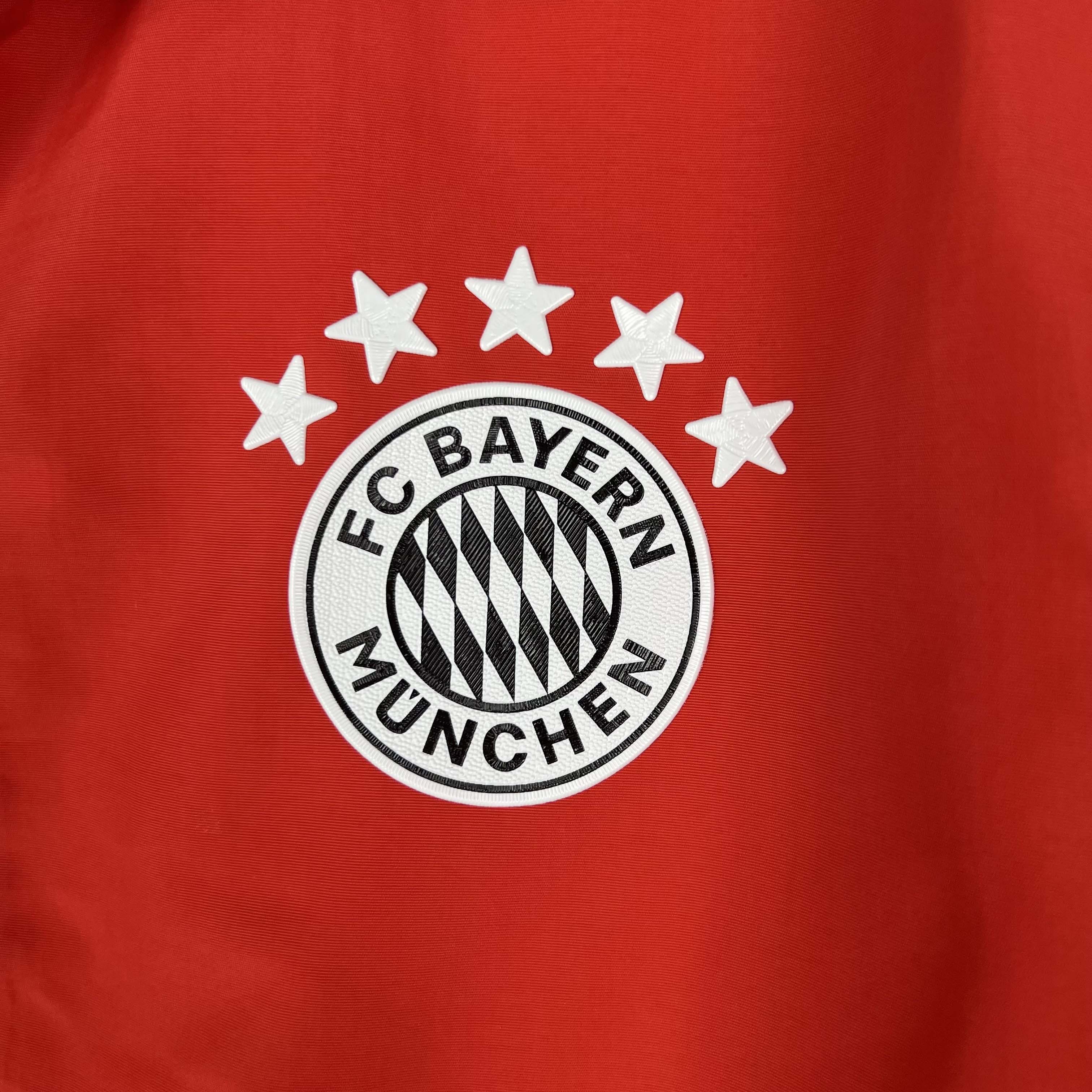 2023-2024 Bayern Munich Reversible Windbreaker (Red-white)Soccer Jersey 1:1 Thai Quality:football jersey mysite: unitedjerseyfootball 邓江浪:football
