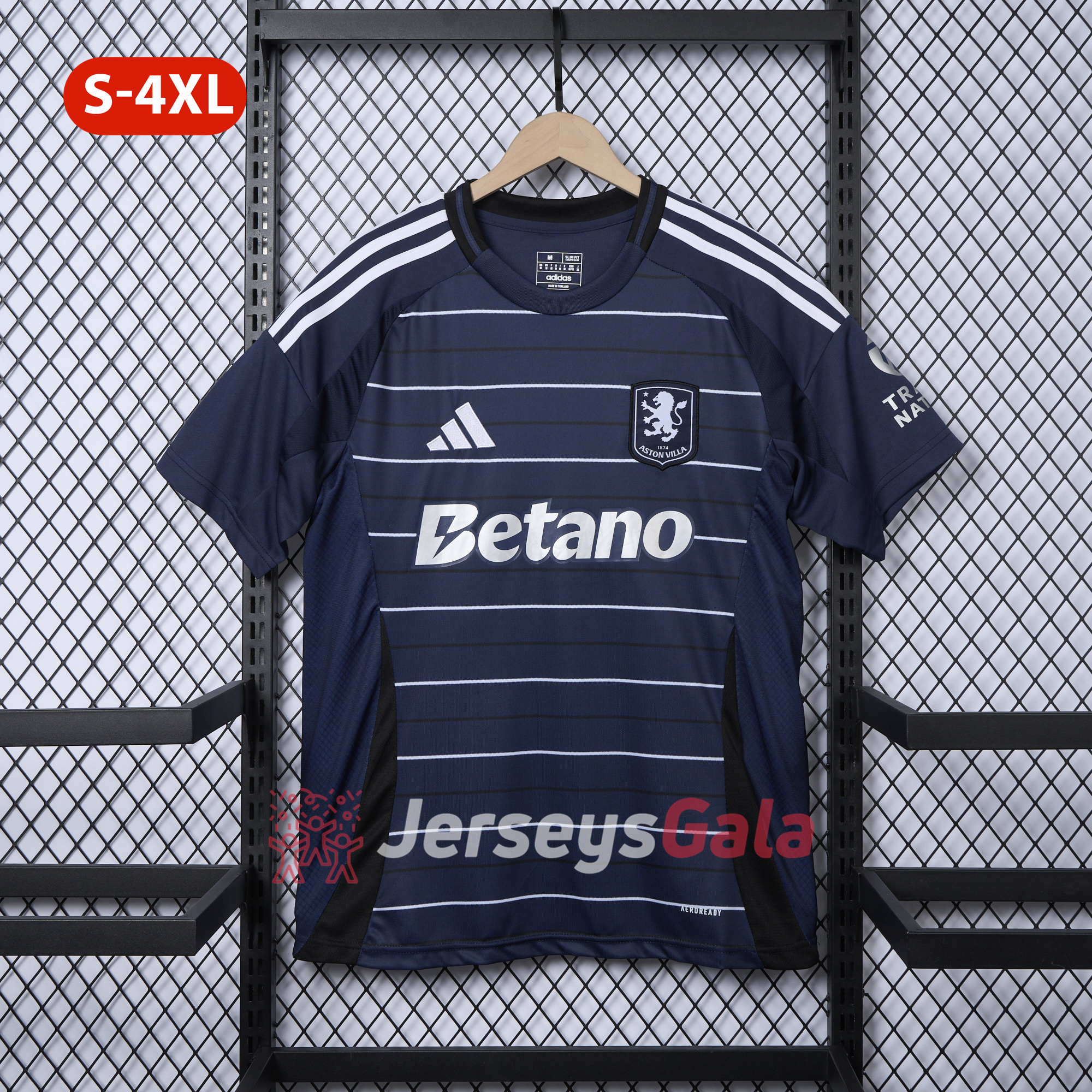 JerseysGala.com | Aston Villa 24-25 Third Jersey - Fans Version -Customize Name, Number and Patch | Worldwide Shipping