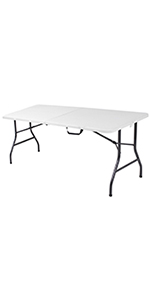 Cosco 6ft Folding Table White