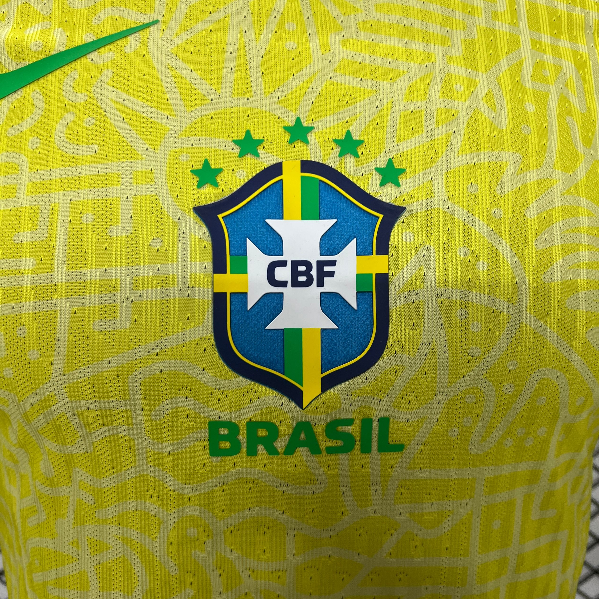 ManixJersey.com | Brazil 2024 Home Stadium Jersey - Player Version -Customize Name, Number and Patch | Worldwide Shipping