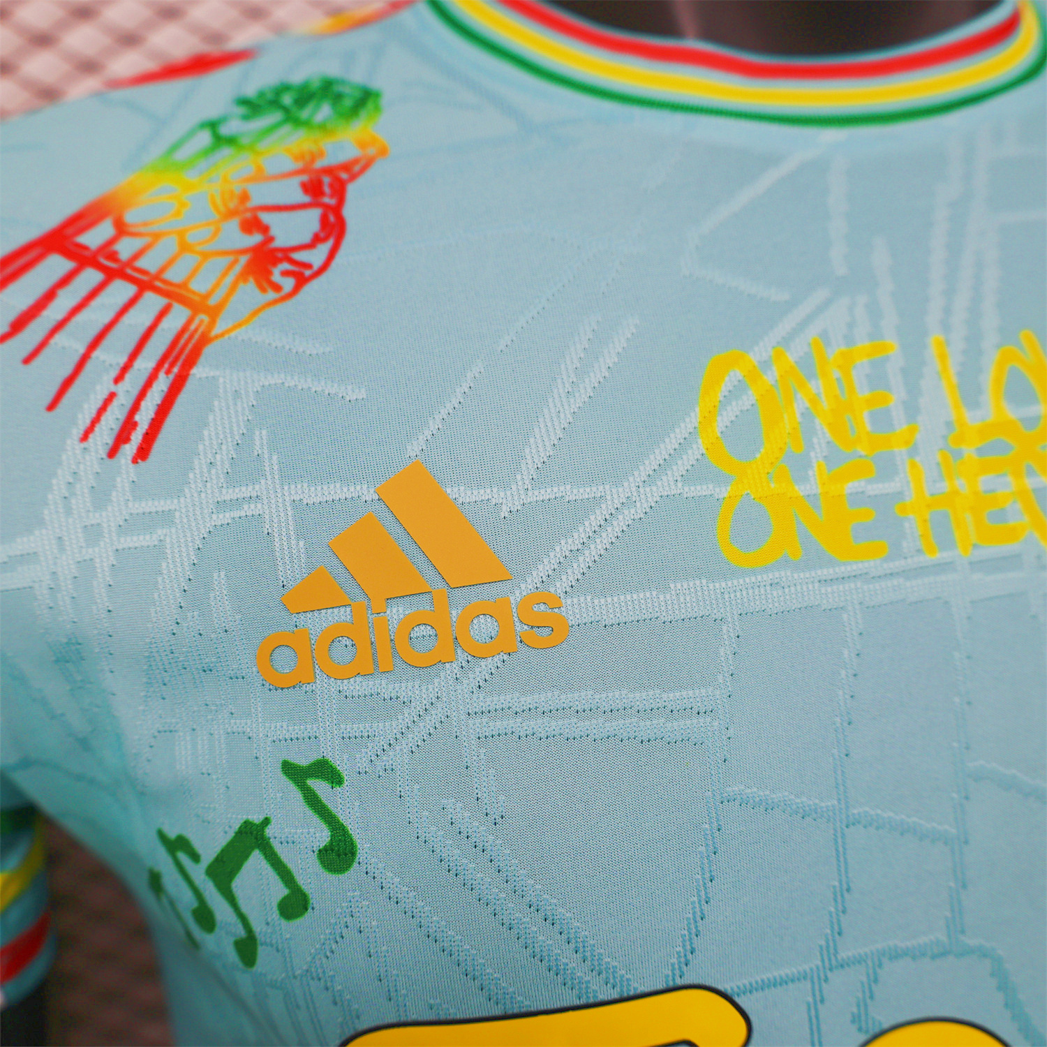 UltraTrikot-Ajax x B-O-B Marly 25-26 Light Blue Special Edition Jersey - Player Version