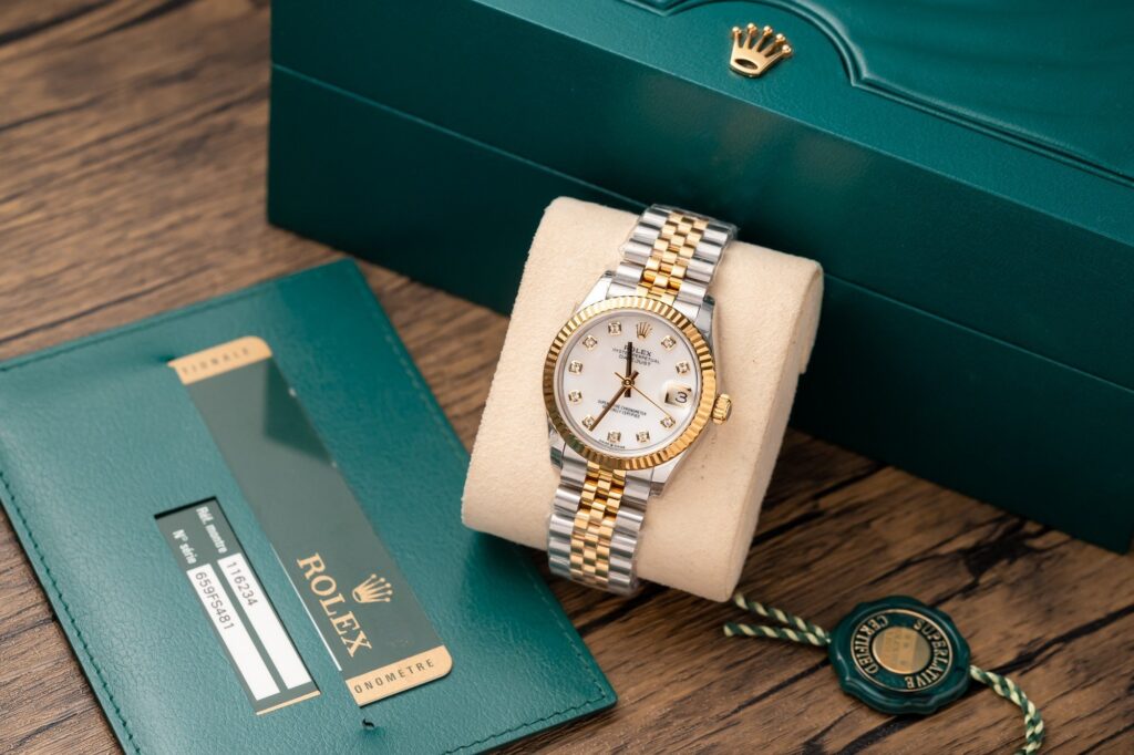 Đồng Hồ Nữ Rolex DateJust 278271 Mặt Tráng Men Replica 11 31mm (1)