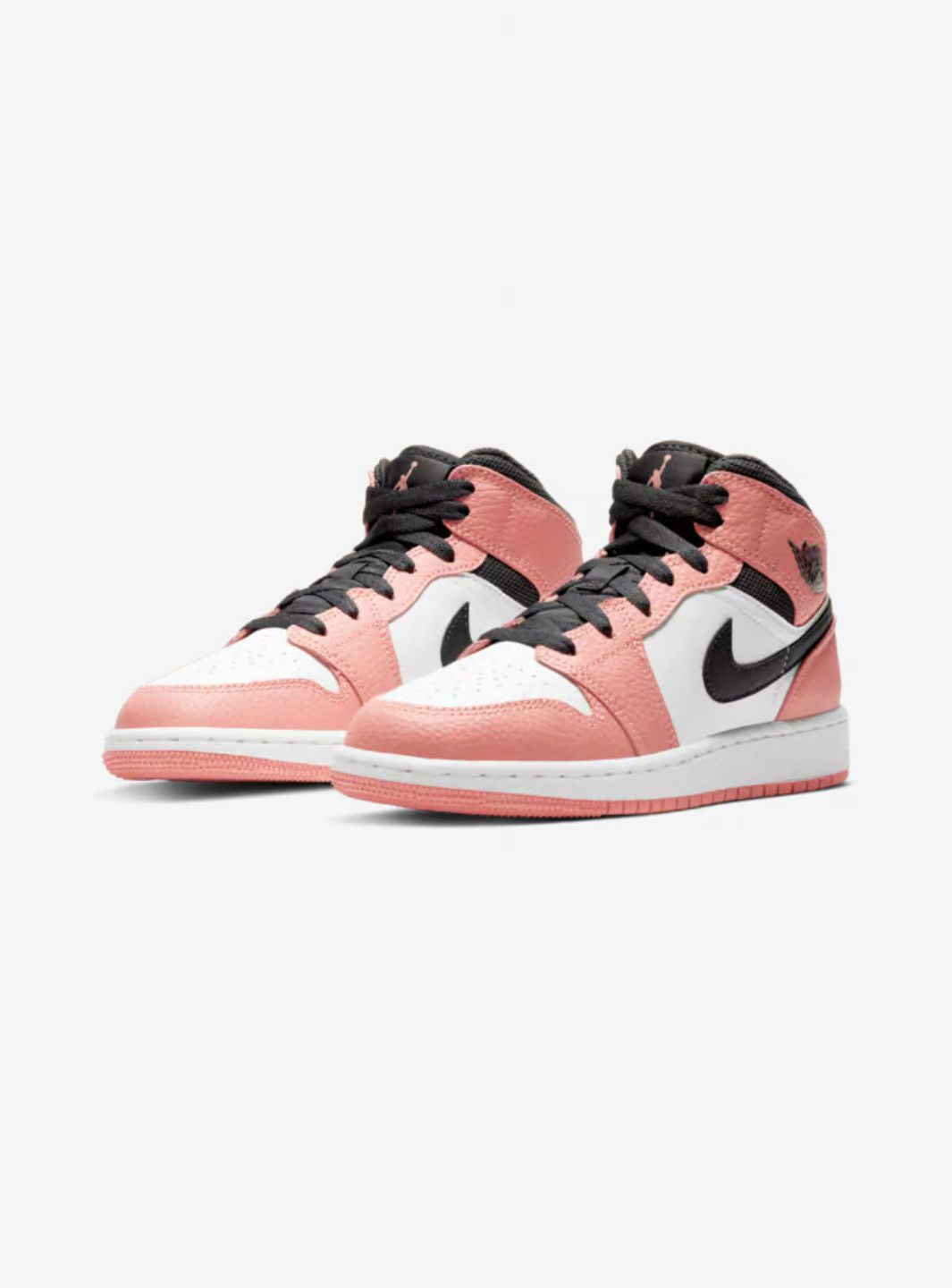 Air Jordan 1 Mid Pink Quartz、JORDAN、Cacoeks