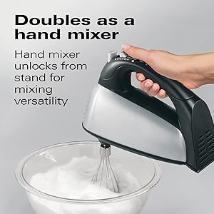 hand mixer stand mixer combo