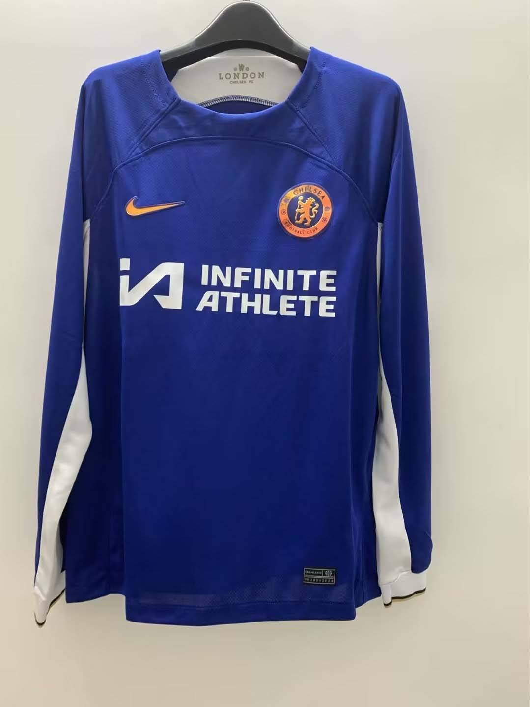 2023/2024 Long Sleeve Chelsea Home Football Shirt 1:1 Thai Quality:football jersey mysite: unitedjerseyfootball 邓江浪:football