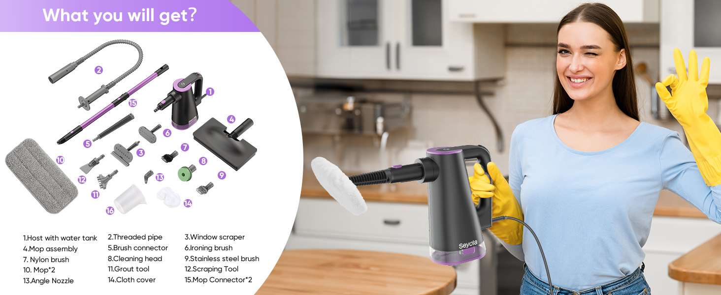 steam cleaners