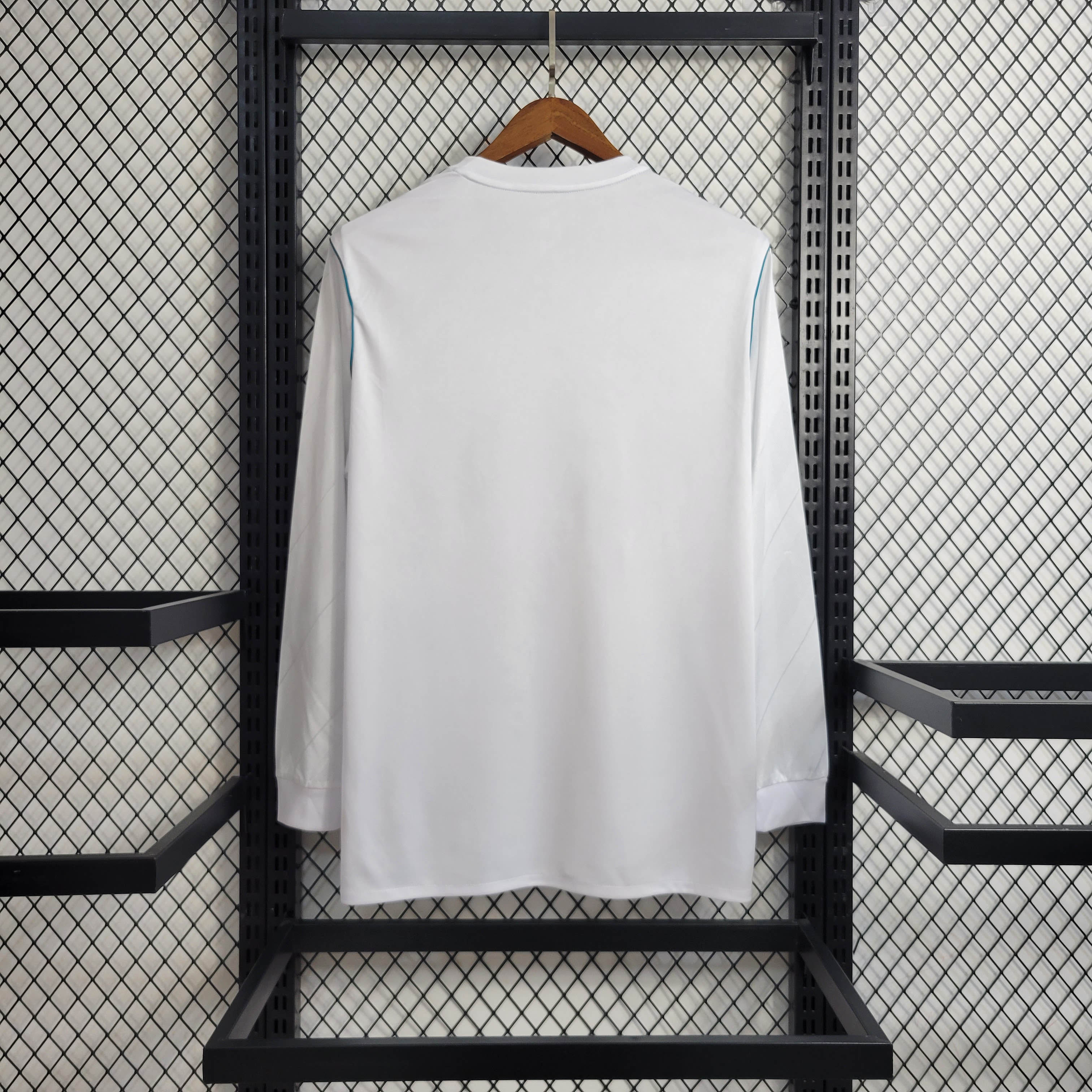 2017/2018 Retro Long Sleeve Real Madrid Home:football jersey mysite: unitedjerseyfootball 邓江浪:football