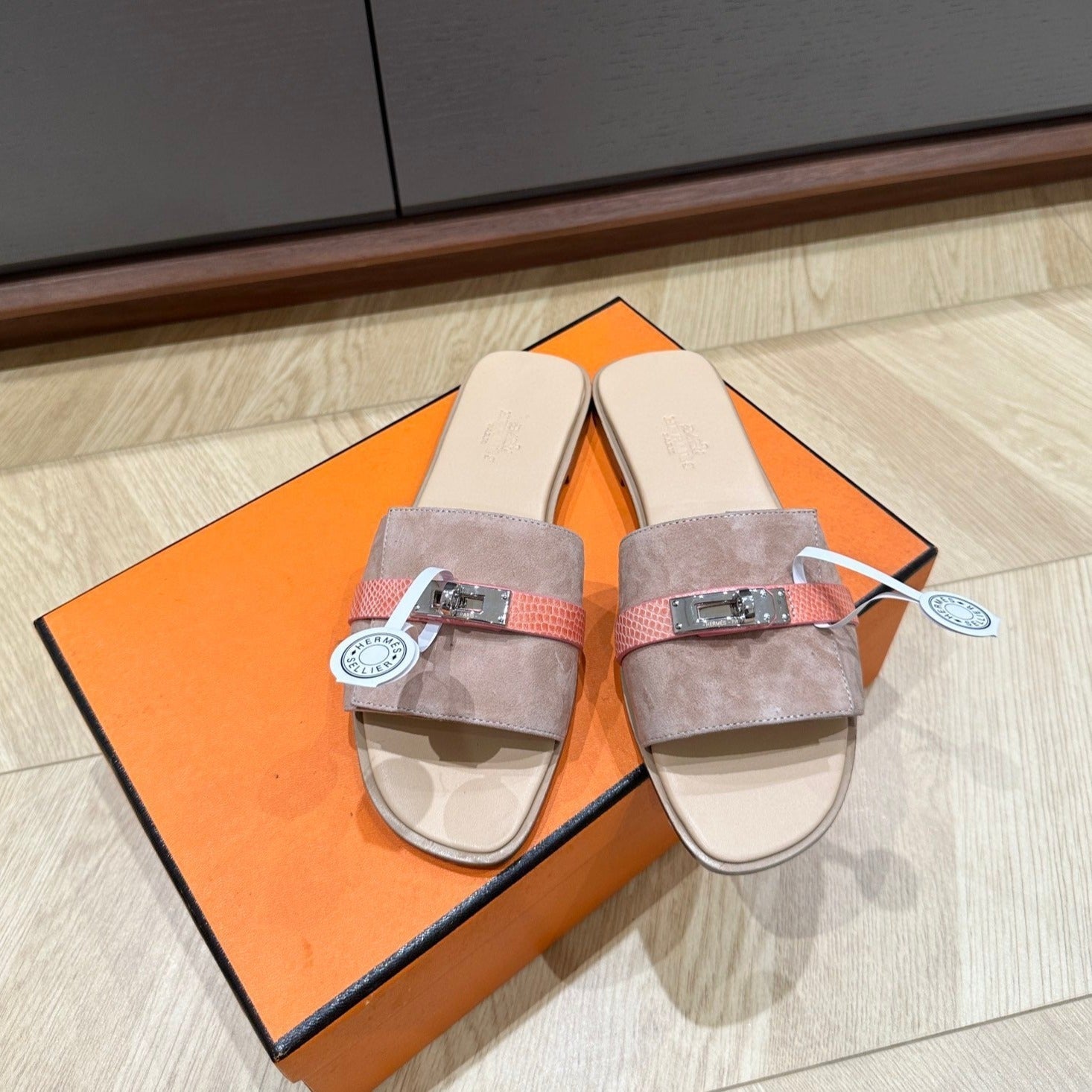 GABRIEL SANDAL PASTEL PINK SUEDE、mysite、Cacoeks