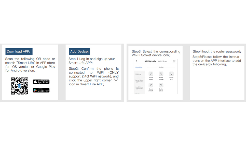 Simple Setup with Smart Life App