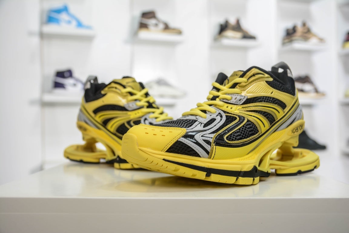 Balenciaga X-Pander Trainer Yellow Black、mysite、Cacoeks