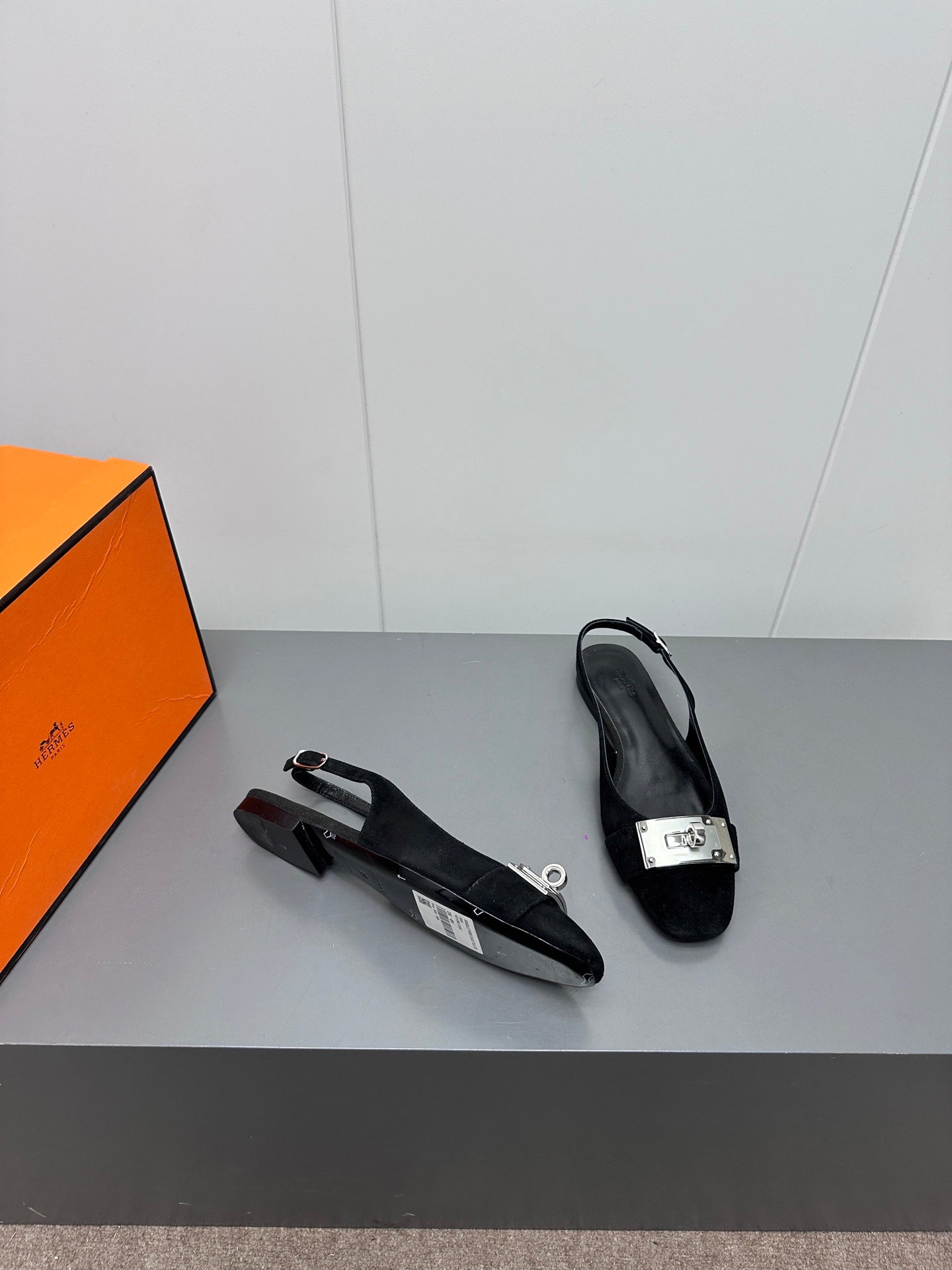 INNOCENTE SLINGBACK IN BLACK SUEDE、mysite、Cacoeks