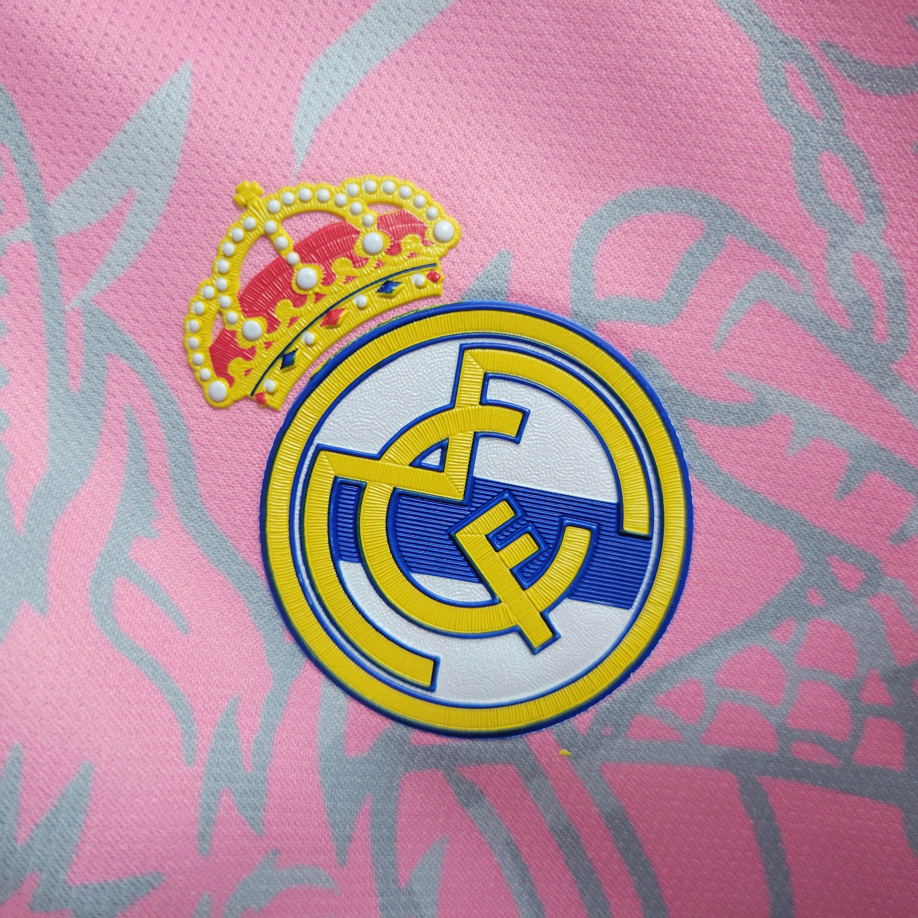 2023/2024 Real Madrid Chinese Dragon Pink Football Shirt:football jersey mysite: unitedjerseyfootball 邓江浪:football