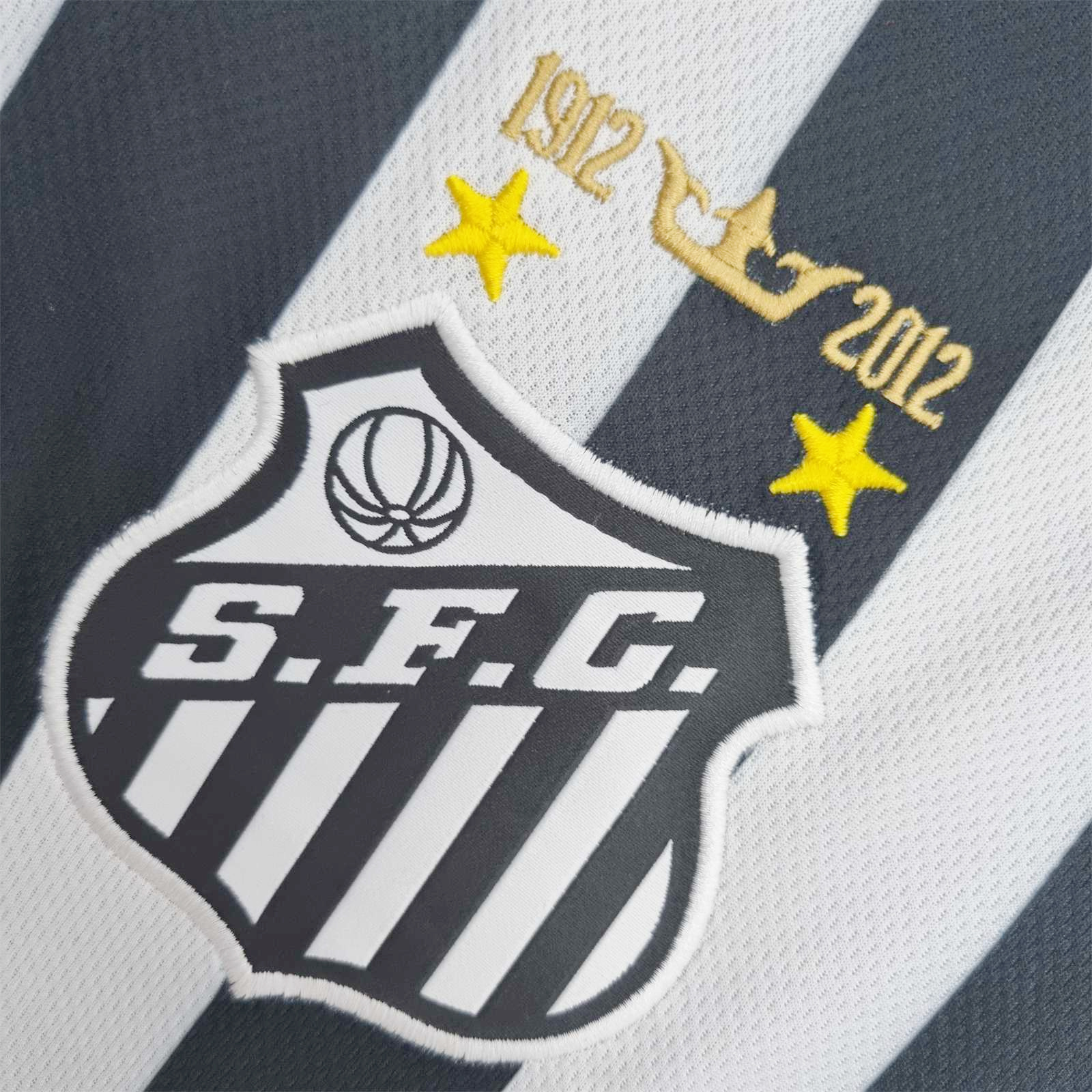 GlobeJersey-Retro Santos 2012 Away Stadium Jersey