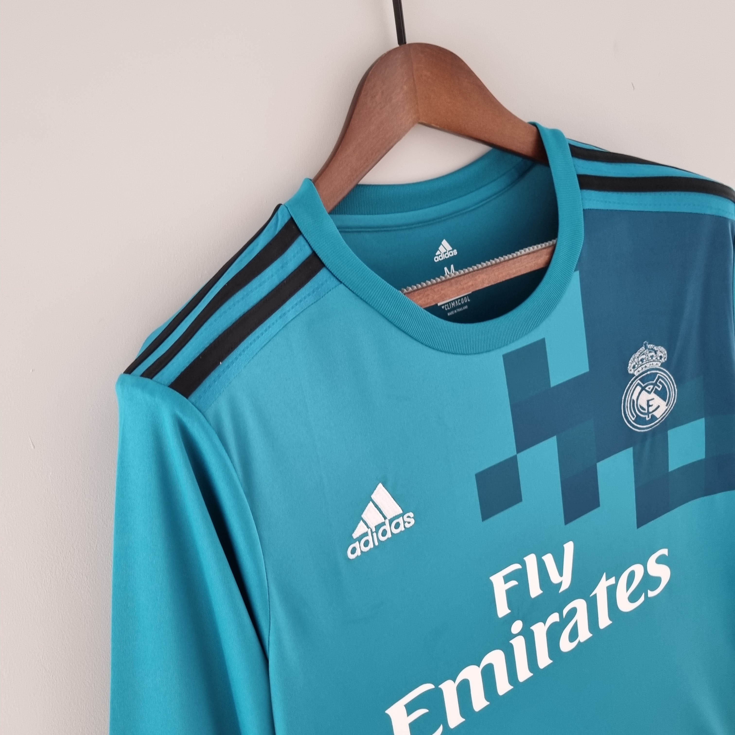 2017/2018 Retro Long Sleeve Real Madrid Third Away:football jersey mysite: unitedjerseyfootball 邓江浪:football