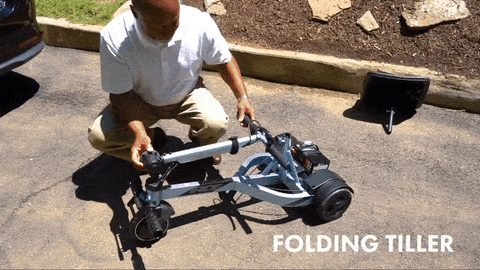 The Pride iRide 2 Fits Easily in Your Trunk - No Destination Is Out of Reach