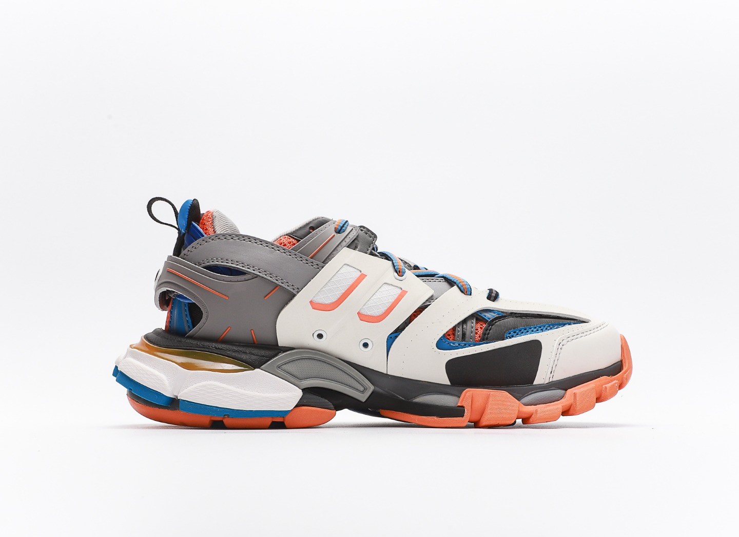 Balenciaga Track Trainer In Orange Blue、mysite、Cacoeks
