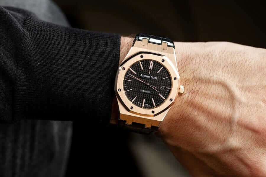 watch club audemars piguet royal oak rose gold complete set ref 15400orood002cr01 year 2017 13630 8