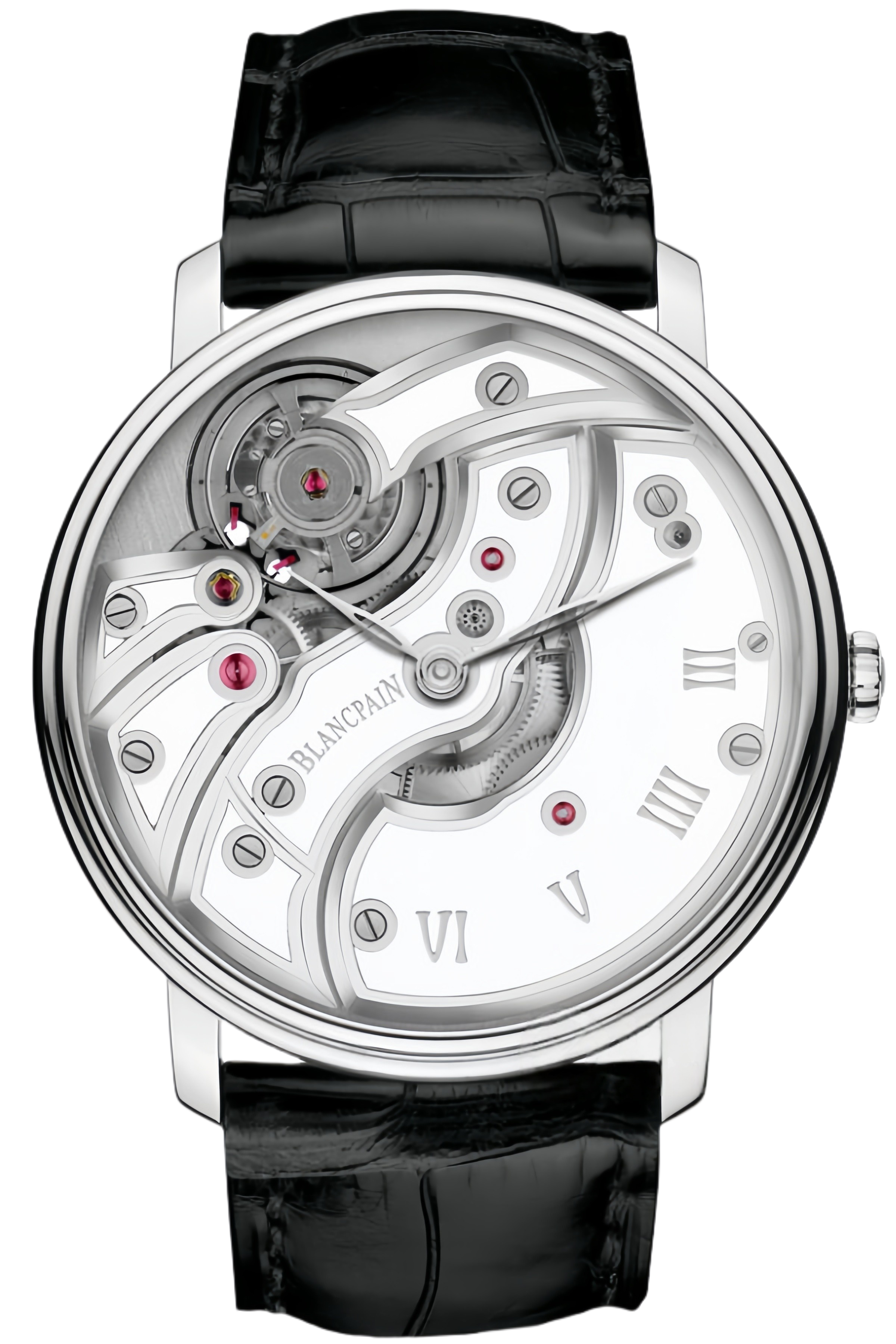 Blancpain Villeret Ref. 6616-1527-55B Super Clone Watch – Stainless Steel Moonphase White Dial Fake Replica