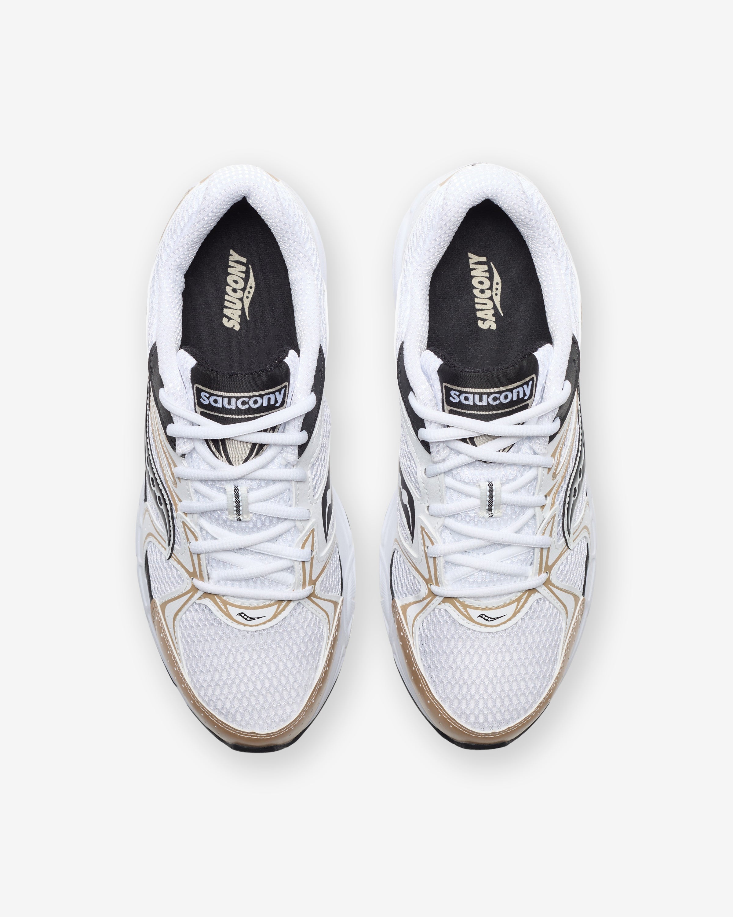SAUCONY RIDE MILLENNIUM - WHITE/ GOLD/ BLACK