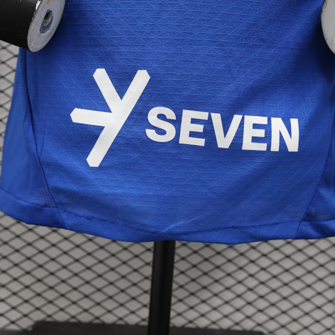 Higojerseys-Al Hilal Riyadh Crescent 24-25 Home Stadium Jersey With Chest Advertisement - Player Version