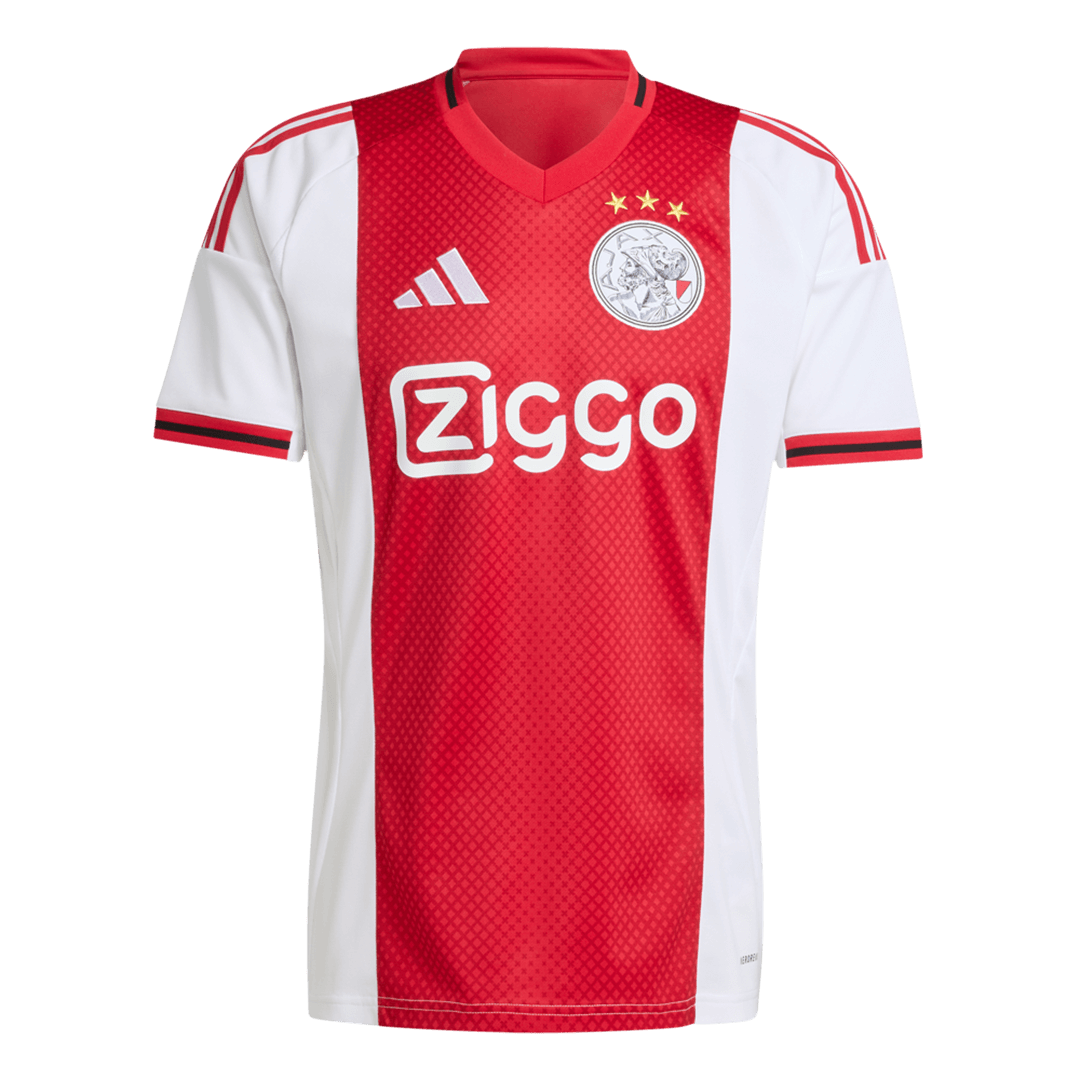 25-26 Ajax Home soccer jersey-Fans Version: Ajax 24-25 Home Stadium Jersey - Fans Version mysite: Adidas luxuryfootballshirts.com: https://www.luxuryfootballshirts.com/