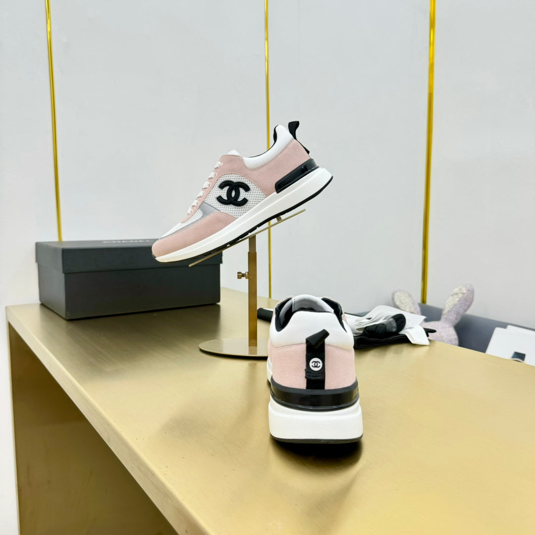 CLASSIC TRAINER IN LIGHT PINK MERCERIZED VELVET、mysite、Cacoeks