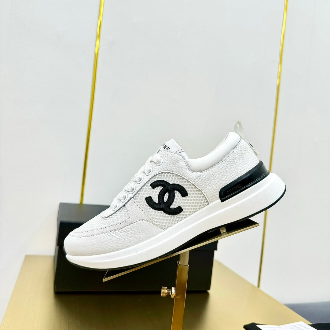 CLASSIC TRAINER IN WHITE MERCERIZED VELVET、mysite、Cacoeks