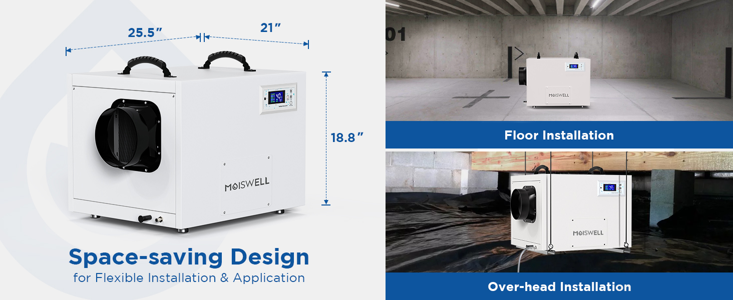 commercial crawlspace dehumidifier