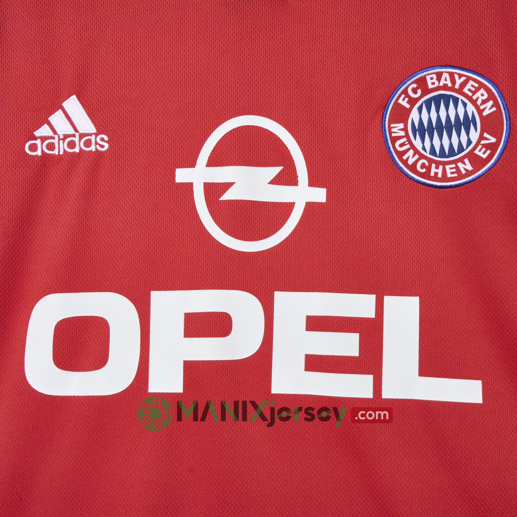 ManixJersey.com | Retro Bayern Munich 2000-01 Home Long Sleeve Jersey -Customize Name, Number and Patch | Worldwide Shipping