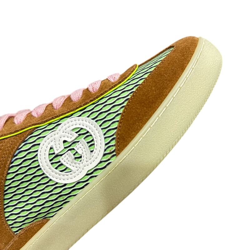 Gucci G57 Sneaker in Brown Pink、mysite、Cacoeks
