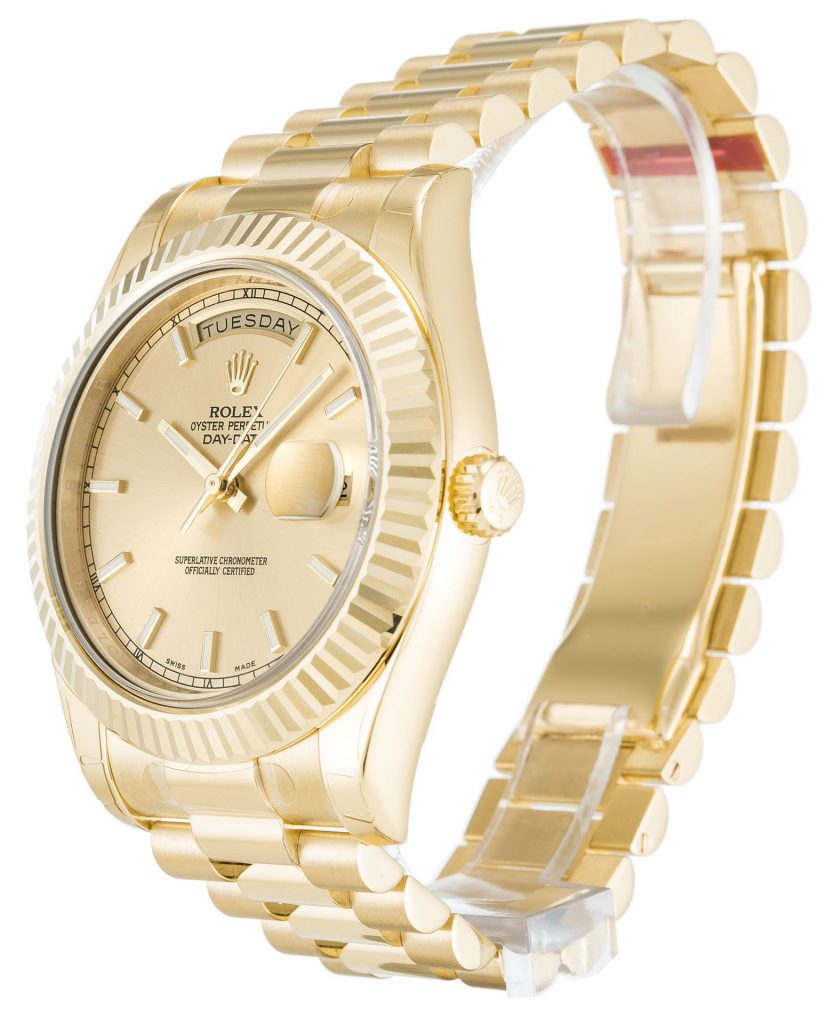 Replica Rolex Day-Date II 41mm Champagne Dial 218238-fasswatch