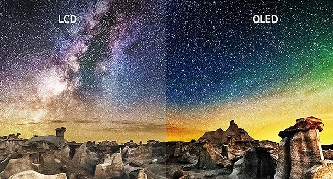 LG OLED has over 8.3 million self-lit pixels, and 120Hz refresh rate for smooth, lifelike movement