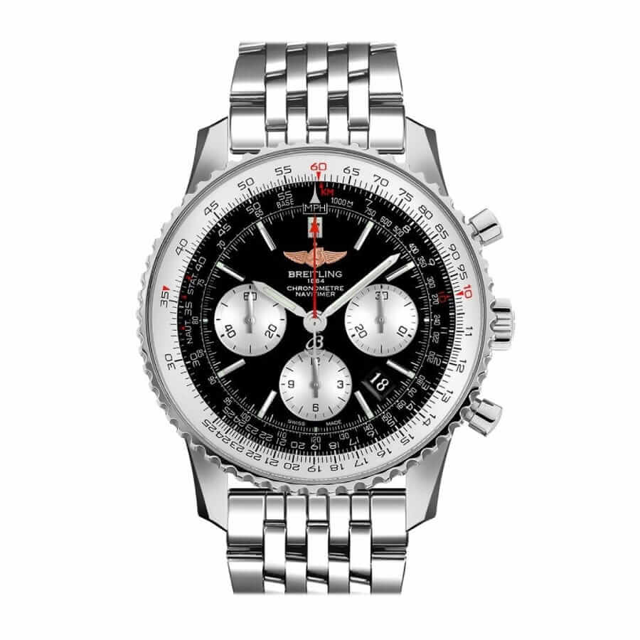 Breitling Navitimer B01 Blue Chronograph Dial unitedluxury net