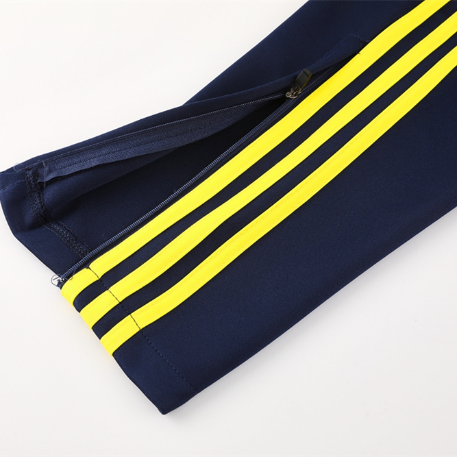 Higojerseys-Boca Juniors 24-25 Jacket Training Tracksuit - Deep Blue Top and Pants