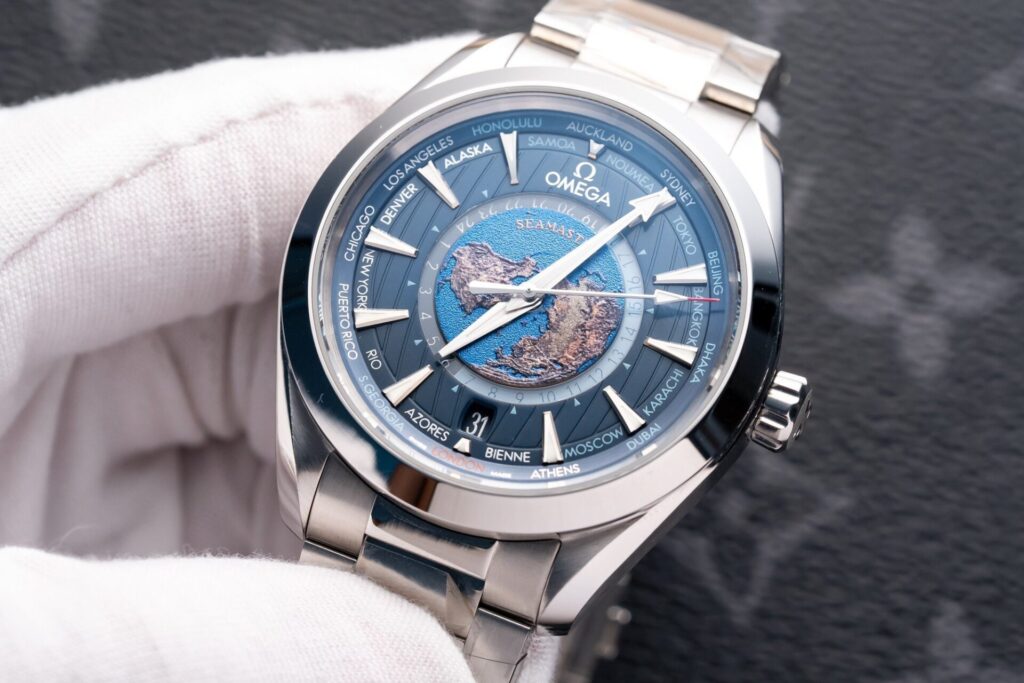 Đồng Hồ Omega Seamaster Aqua-Terra Bản Đồ Replica 11 VSF 43mm (1)