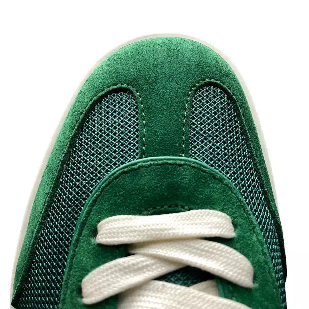 Gucci Interlocking G Sneaker in Green Suede、mysite、Cacoeks