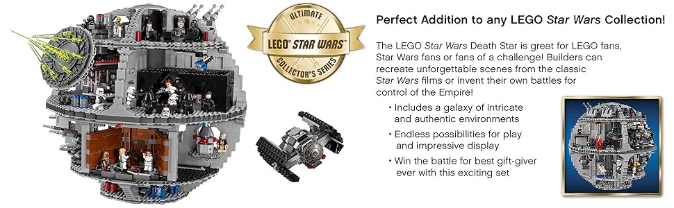 lego death star, darth vader, star wars toys, lego star wars minifigures