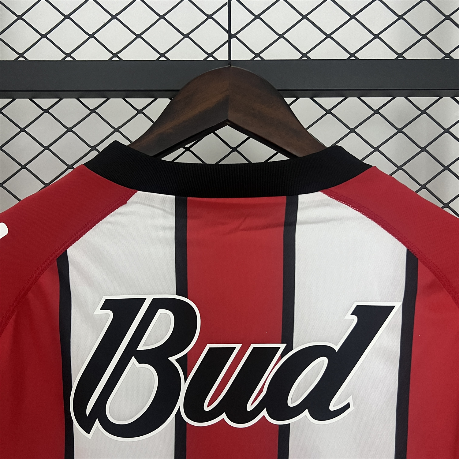 GlobeJersey-Retro River Plate 2003-04 Away Long Sleeves Jersey