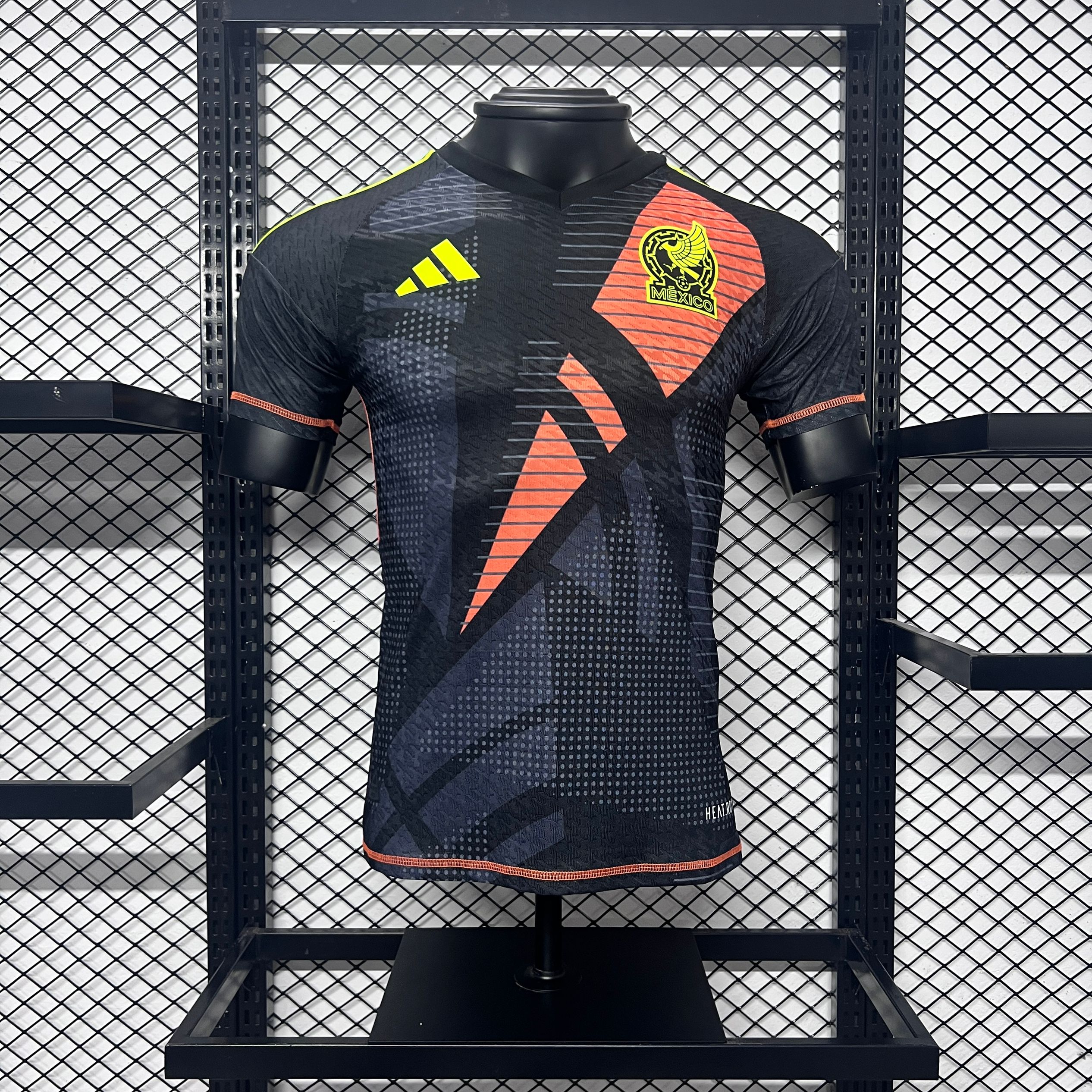 Higojerseys-Mexico 2024 Black Goalkeeper Jersey - Player Version